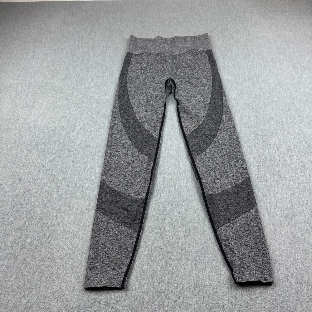 PINK Victoria's Secret Leggings Womens Small Gray Seamless Workout Yoga Active